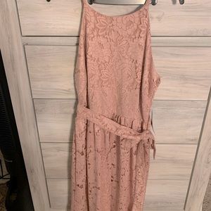 Pink Lace NY&Co Dress